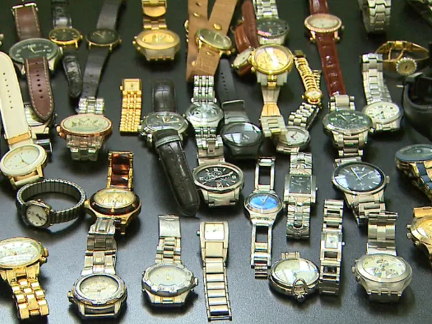 Cerca de 1.300 semi-joias, 500 relógios novos e mais 100 usados foram furtados - Foto: Valdinei Malaguti/EPTV/Imagem ilustrativa