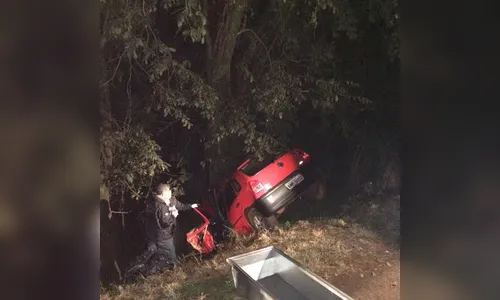 Ivaiporã: uma pessoa morre e duas ficam feridas em acidente 