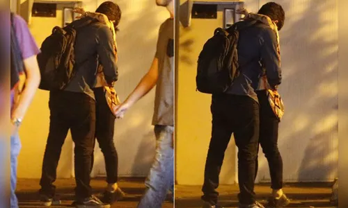 Marcelo Adnet é flagrado trocando carinhos com mulher no RJ