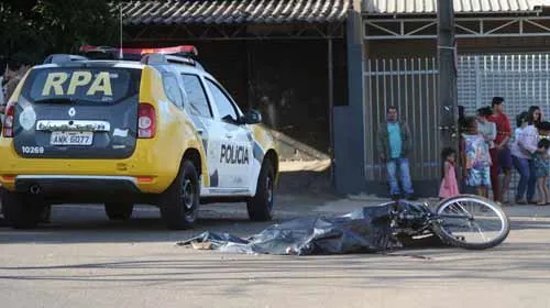 Vítima foi alvejada por dois homens armados com revólveres (Foto Anderson Coelho/Grupo Folha)