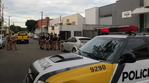 Ação de policiais militares em Londrina: combate ostensivo à criminalidade - Foto: tvnarua.com.br