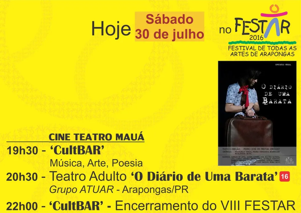 Cine Teatro Mauá é palco do último dia de programação (Foto - Divulgação)