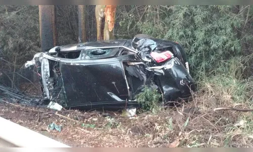 Acidente na PR-444 deixa pelo menos seis pessoas feridas; uma em estado grave 
