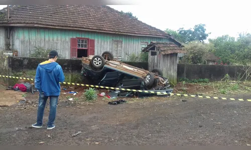 Assaltantes sofrem acidente e acabam presos na região de Apucarana