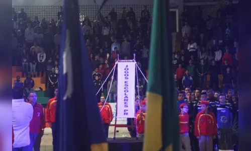 
							Olimpíadas Rio 2016 inspiram cerimônia de abertura dos Jogos Escolares em Arapongas
						
						