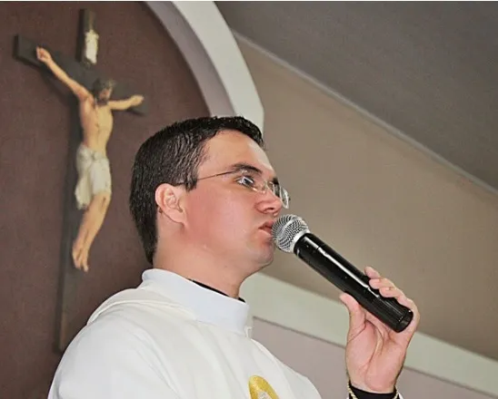 Padre Vanderlei faleceu em decorrência de pneumonia mal curada. Foto - Divulgação/Diocese Apucarana