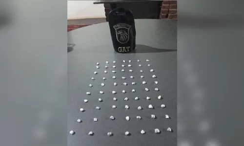 Adolescente é apreendido com 70 pedras de crack, em Arapongas