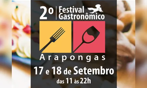 II Festival Gastronômico de Arapongas acontece neste final de semana