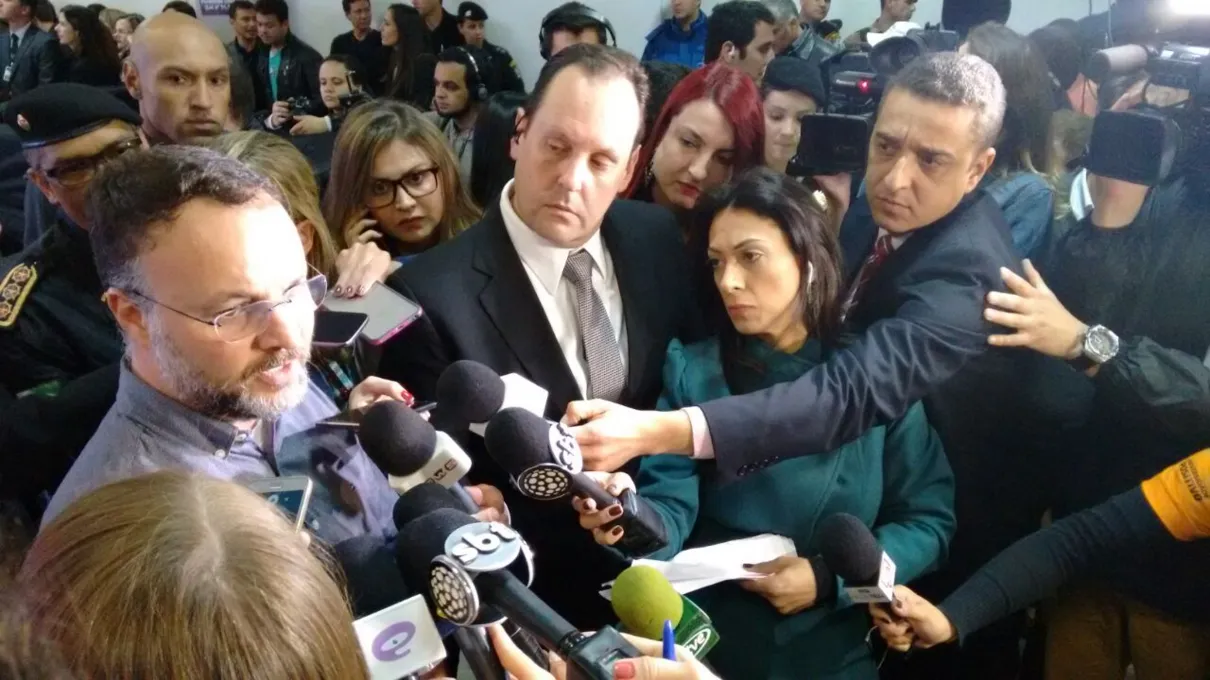 Secretário da Segurança Pública do Paraná, Wagner Mesquita, em entrevista sobre o processo eleitoral no Estado. Foto: AEN