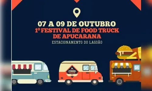 Apucarana sedia 1º festival Food Truck neste fim de semana