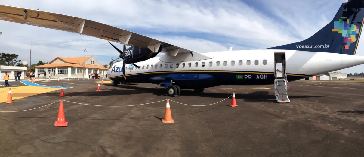 ​A partir da próxima quinta-feira (13), a população dos Campos Gerais terá uma nova opção de voos. Foto: Assessoria