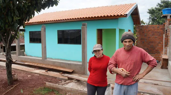 Famílias da agricultura familiar do Vale do Ivaí conseguiram realizar o sonho de morar com muito mais conforto. Foto: Ivan Maldonado