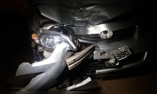
							Acidente entre carros e moto deixa duas mulheres feridas na BR-369
						
						
