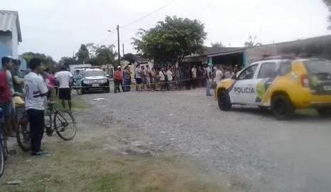 Crime ocorreu na tarde de sábado (15), em Pontal do Paraná. Foto: Reprodução/Blog do Berimbau