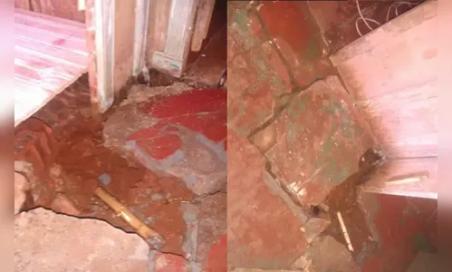 Família de idosa pede ajuda após casa ser destruída por tempestade