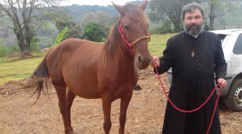 Égua do padre Paulo Cesar Alves, que agora leva o nome de Estrela - Foto: Divulgação