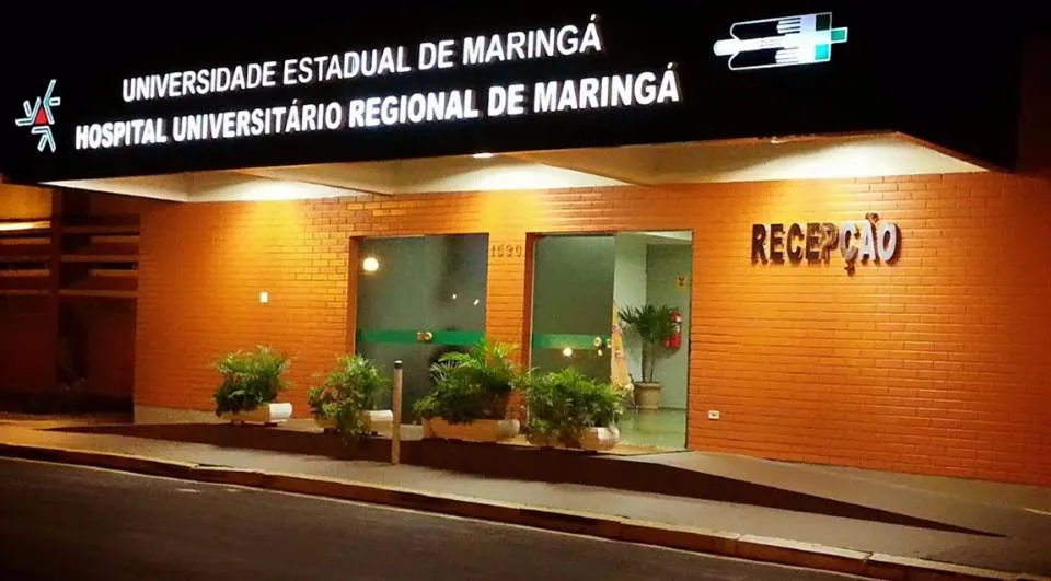 Criança faleceu no Hospital Universitário (HU) de Maringá. (Foto - Divulgação)