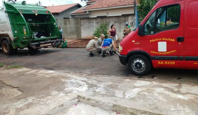 Amadeu foi atropelado por um caminhão da coleta de lixo na terça-feira. Foto: Colaboração/Facebook