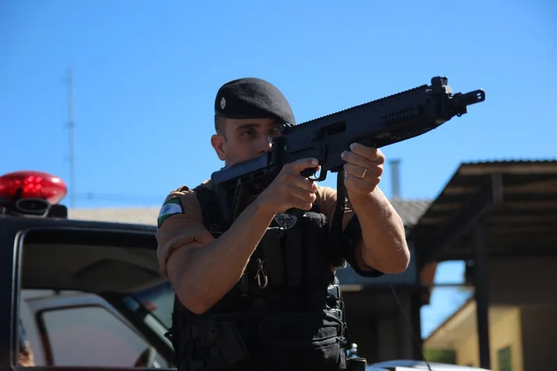 As armas foram adquiridas com investimento R$ 55 mil. Foto: José Luiz Mendes 