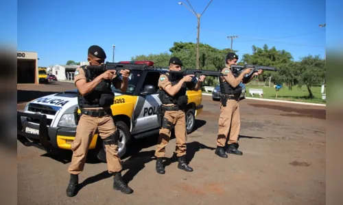 
							PM de Arapongas realiza cerimônia oficial de entrega de armamento 
						
						