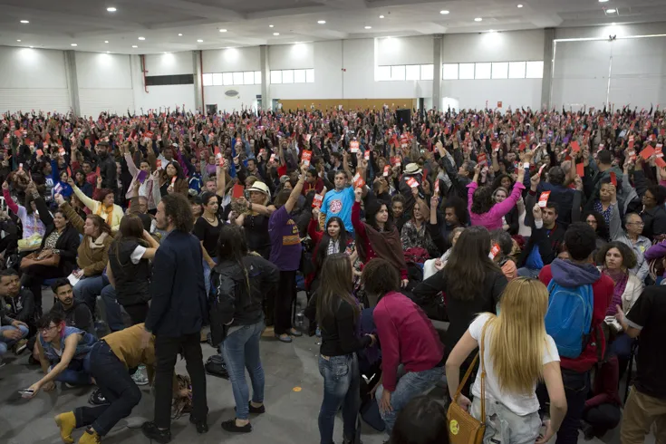 Professores estaduais encerram greve e aulas serão retomadas na terça. Foto: App-Sindicato