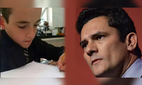 
						
							Menino de 8 anos estuda de terno e gravata porque quer ser igual Sérgio Moro
						
						