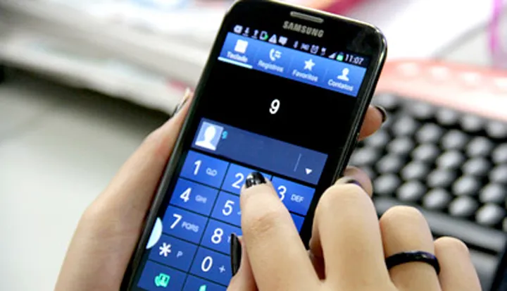  Inclusão de mais um dígito nos telefones móveis tem como principal objetivo aumentar a disponibilidade de números na telefonia celular. Foto: Divulgação