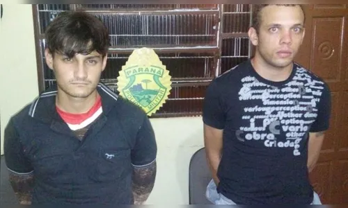 Suspeitos de assaltos são presos com armas e touca ninja 