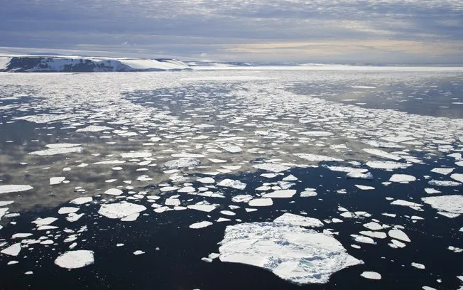 Ritmo de desaparecimento do gelo antigo é mais rápido do que o processo de formação de gelo - Foto: Getty Images