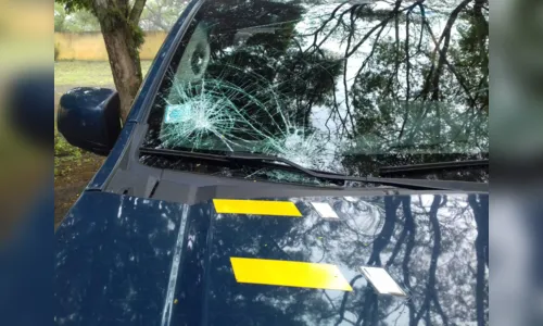 
							Índios tentam saquear caminhão de carne e agridem policial rodoviário a pedradas
						
						