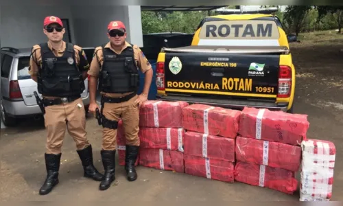 
							PRE apreende mais de 300 kg de maconha em Rolândia 
						
						