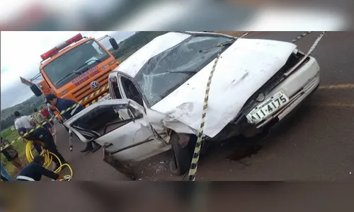 Ex-prefeito de Marumbi é preso após acidente na BR-369