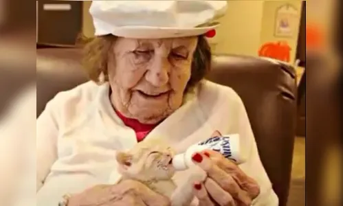 
						
							Parceria entre asilo e abrigo de animais auxilia tratamento de idosos com problemas de memória
						
						