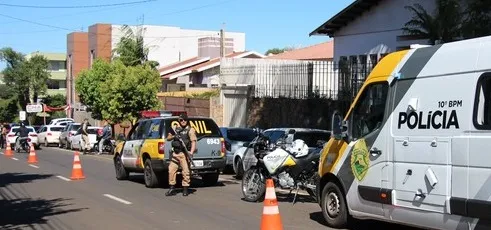 Blitze itinerantes em Apucarana visam reduzir a inadimplência no pagamento de IPVA. Foto: José Luiz Mendes