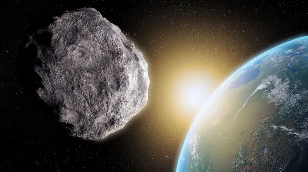 Há 65 milhões de anos, um asteroide de aproximadamente 10km de diâmetro se chocou contra a Terra - Foto: History