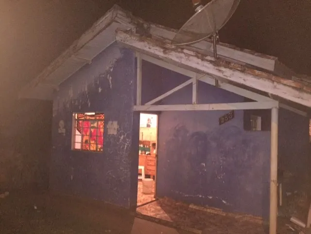 Casa onde o corpo do jovem foi encontrado. Foto: Blog do Berimbau