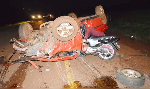 Acidente no Vale do Ivaí deixa um morto e três feridos