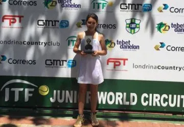  Maria Júlia Piacentini Mendonça, de 11 anos, terminou a temporada 2016 na liderança do ranking da 4ª Classe Feminino - Foto: tribuna do Norte
