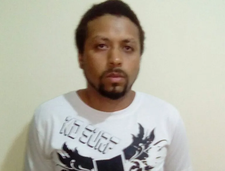 Paulo Henrique Garcia, 26 anos foi preso em Novo Itacolomi. Foto: Blog do Berimbau