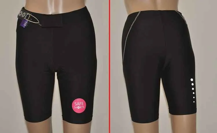 Empresária alemã criou os chamados Safe Shorts, que servem de proteção para as mulheres contra estupradores ou maníacos - Foto: Safeshorts.eu/Reprodução