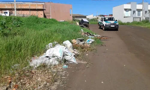 GM tenta identificar responsável por descarte irregular de resíduos 