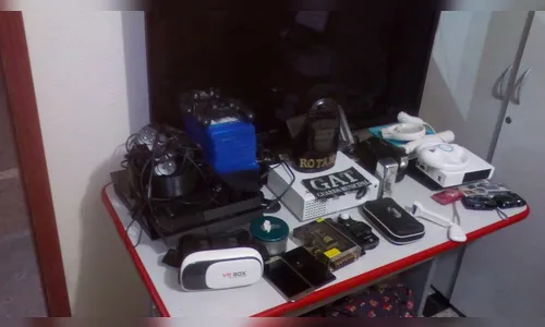 GM e PM recuperam produtos furtados e apreendem cocaína e 1,8 kg de maconha 