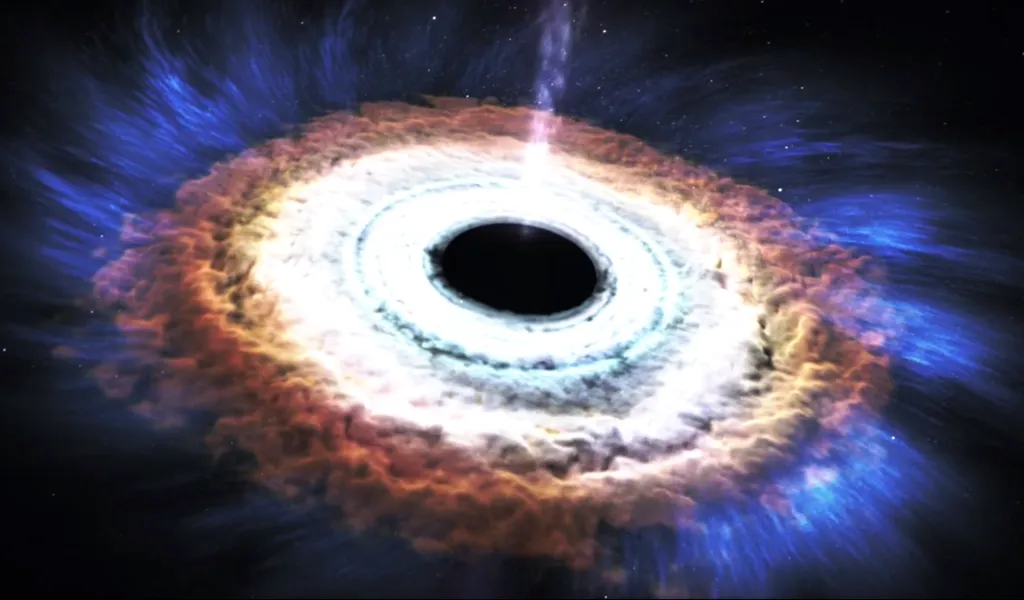 NASA pesquisa efeitos que buracos negros podem causar a tudo que passe ao seu redor - Foto:  NASA/Reprodução