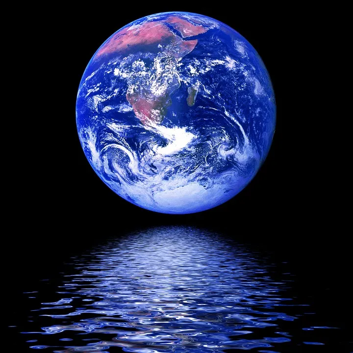 Pesquisas indicam que a vida poderia ter surgido e se extinguido diversas vezes no Planeta Azul - Ilustração: Pixabay
