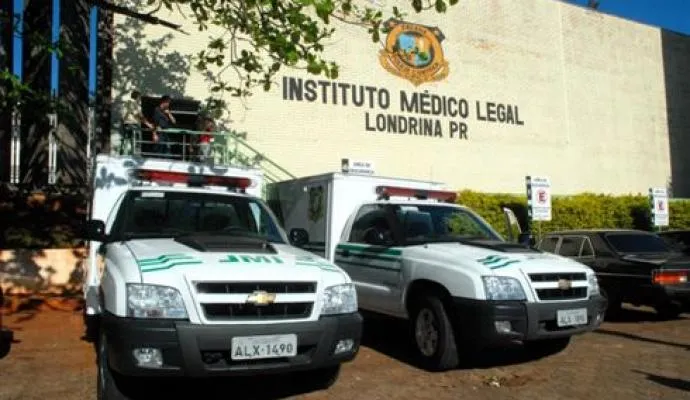  corpo foi necropsiado nCorpo de idosa foi necropsiado ao Instituto Médico Legal (IML) de Londrina - Foto: Divulgação