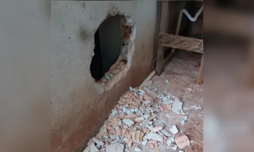 Arrombadores quebram parede de rancho e furtam litros e equipamentos de chopp