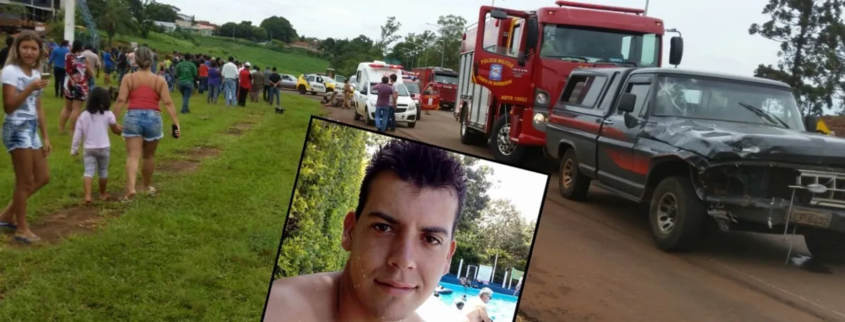 Marcos Vinicius, de 24 anos, residia em Jardim Alegre - Fotos: Blog do Wellyngton Jhonis/Reprodução 