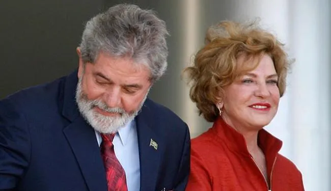 Ex-presidente Lula e a esposa Marisa Letícia Lula da Silva. Foto: Divulgação