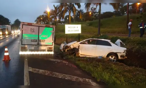 Acidente deixa um morto e três feridos em Jandaia do Sul