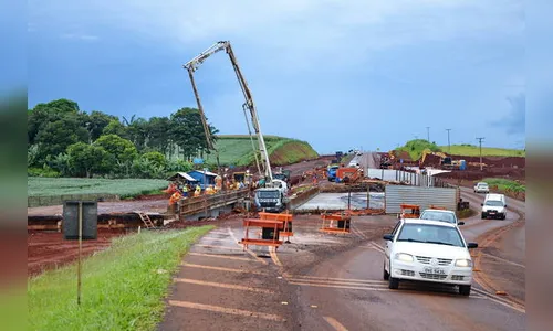 Duplicação da Rodovia do Café avança entre Apucarana e Califórnia